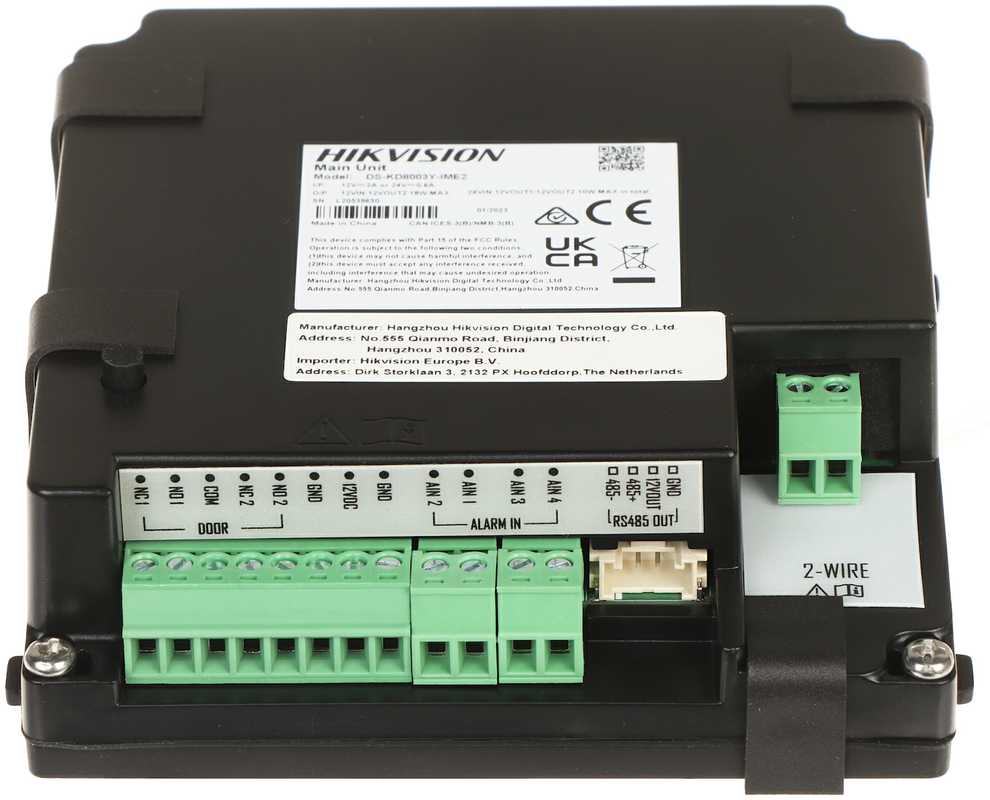 VAIZDASPYNĖ DS-KD8003Y-IME2 Hikvision