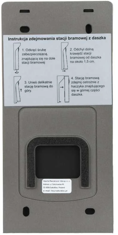 Vidos IPX S100 lauko panelė