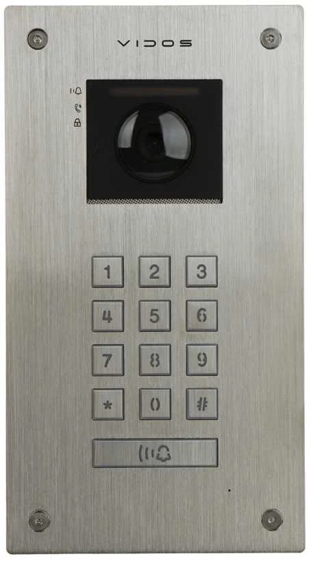 Lauko durų stotelė VIDOS 2IP S204