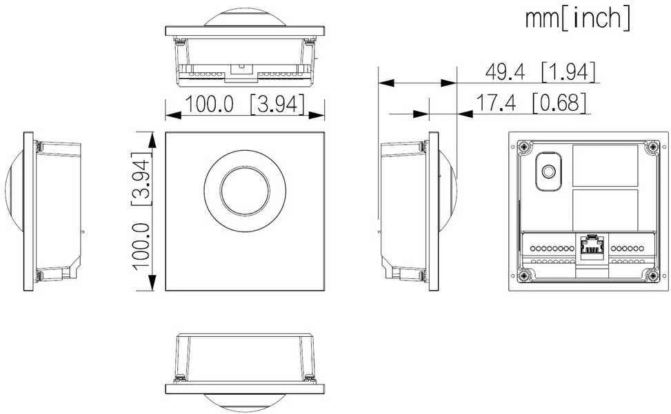 Dahua VTO4202F-P1 Camera Module