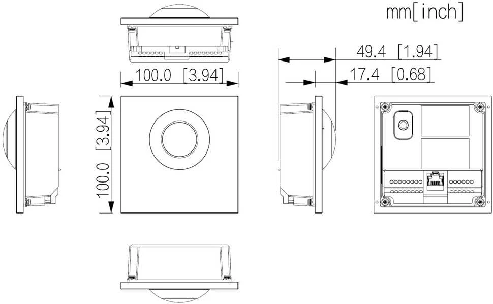 VAIZDASPYNĖ VTO4202FB-P-S3 DAHUA
