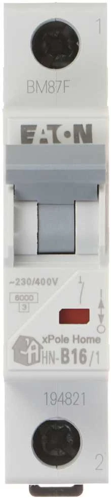 VAROMASIS JUNGIKLIS HN-B16/1 VIENFAZIS 16 A B TIPAS EATON