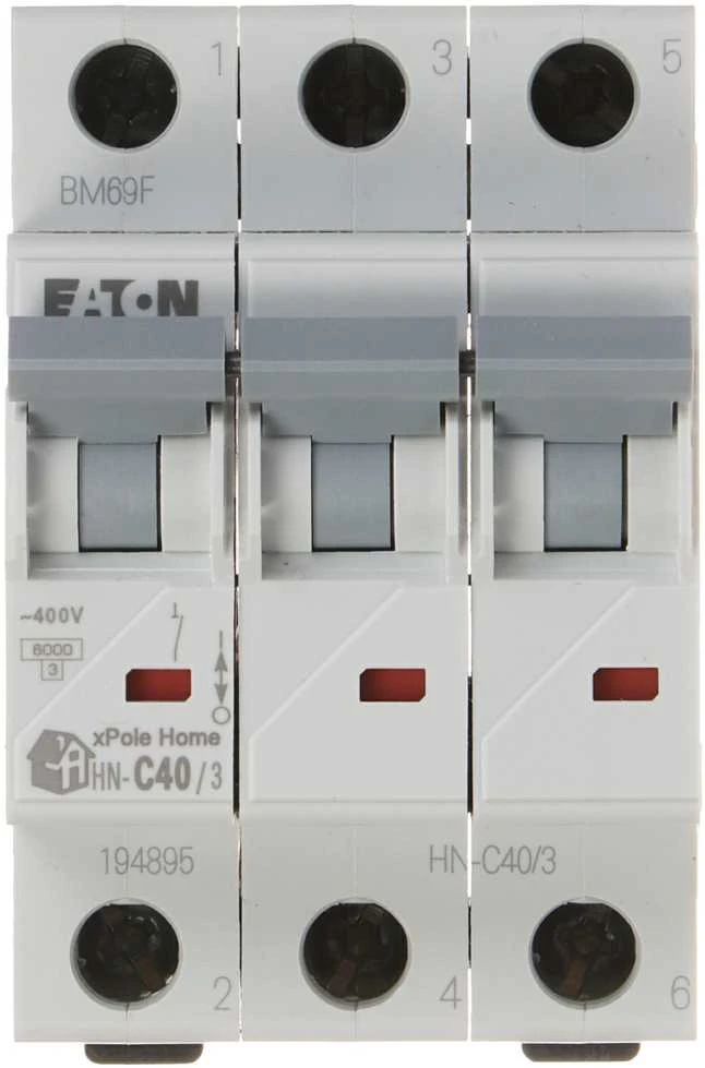 VAROMASIS JUNGIKLIS HN-C40/3 TRIFAZIS 40 A C TIPAS EATON