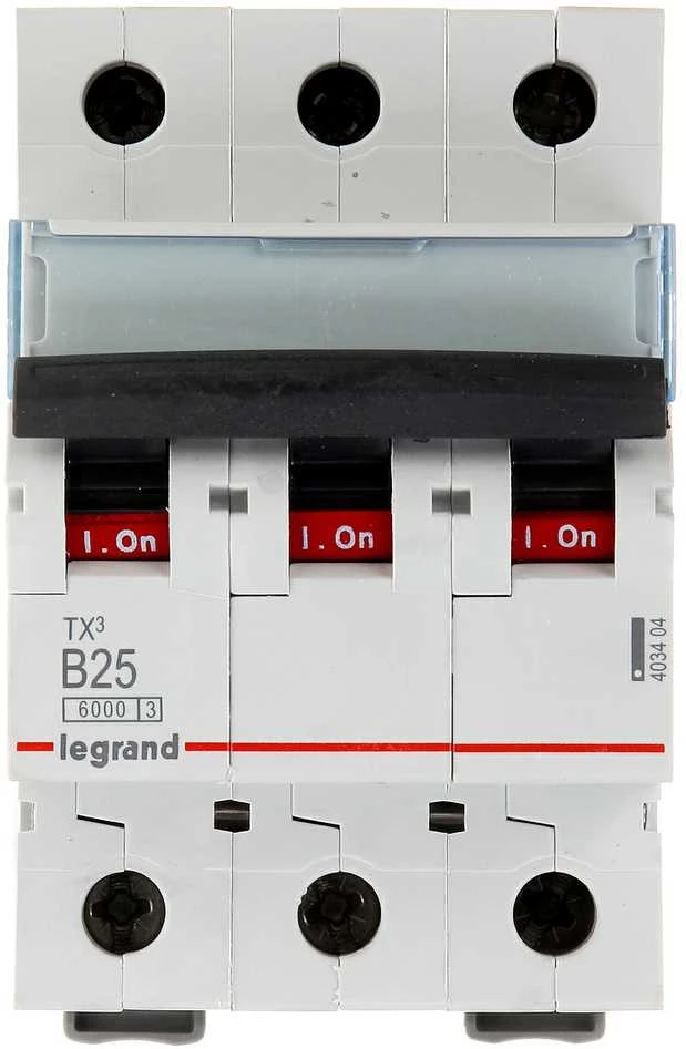 VAROMASIS JUNGIKLIS LE-403404 TRIFAZIS 25 A B TIPAS LEGRAND