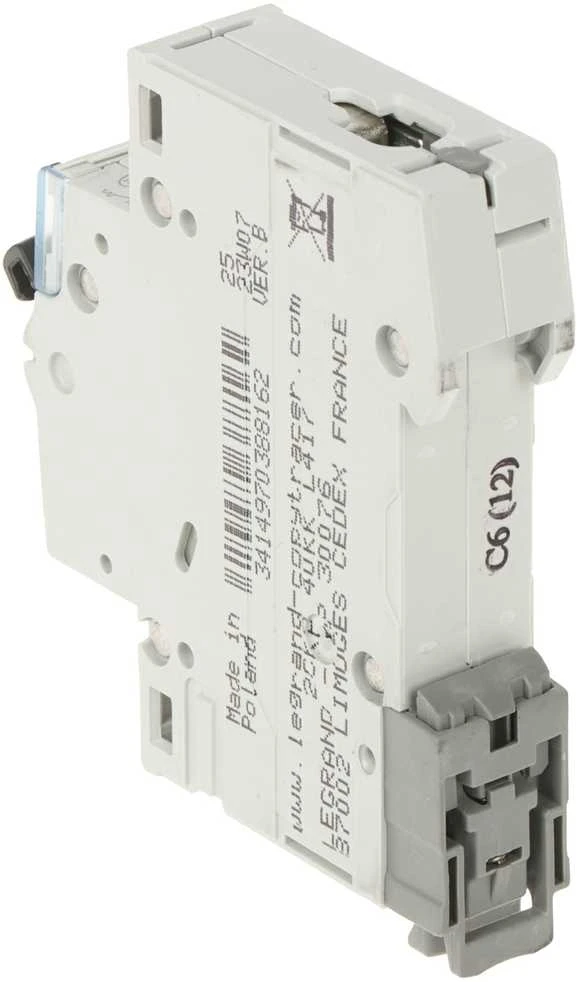 VAROMASIS JUNGIKLIS LE-403430 VIENFAZIS 6 A C TIPAS LEGRAND