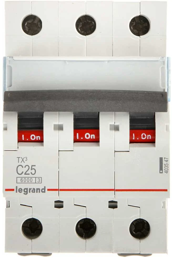 VAROMASIS JUNGIKLIS LE-403547 TRIFAZIS 25 A C TIPAS LEGRAND