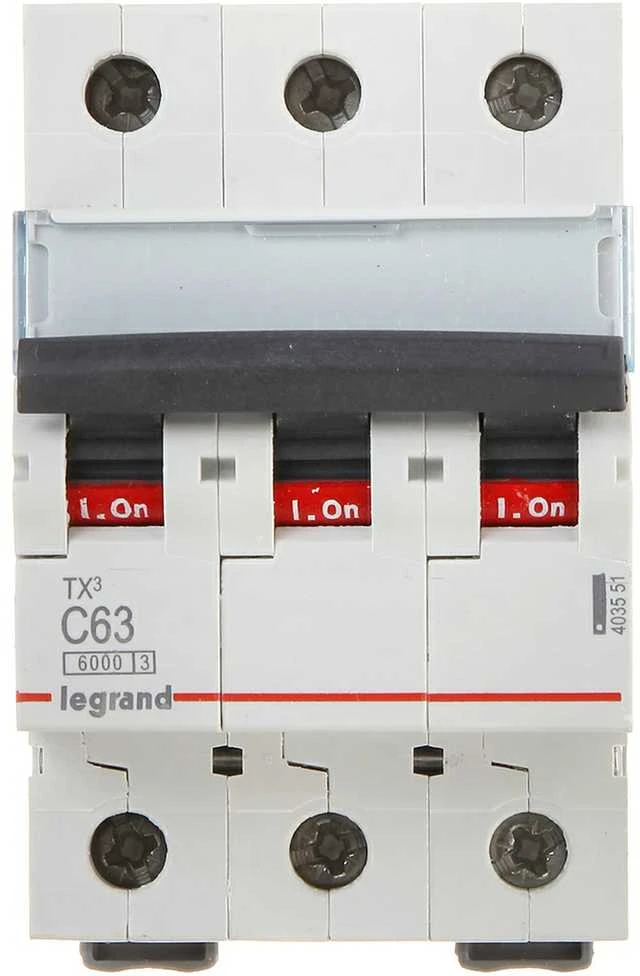 VAROMASIS JUNGIKLIS LE-403551 TRIFAZIS 63 A C TIPAS LEGRAND
