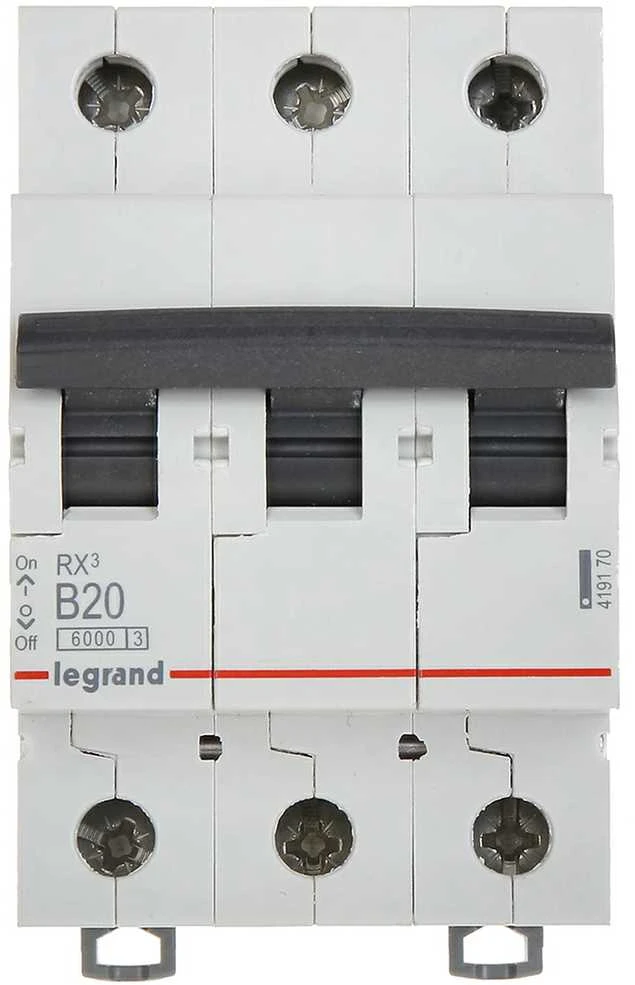 VAROMASIS JUNGIKLIS LE-419170 TRIFAZIS 20 A B TIPAS LEGRAND