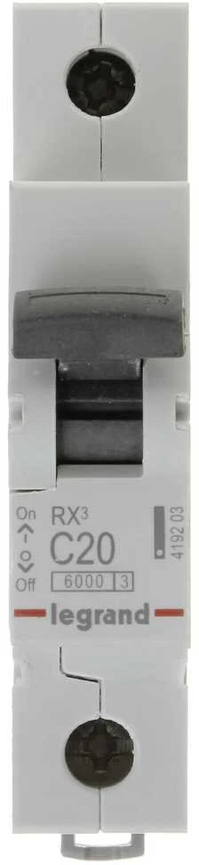 VAROMASIS JUNGIKLIS LE-419203 VIENFAZIS 20 A C TIPAS LEGRAND