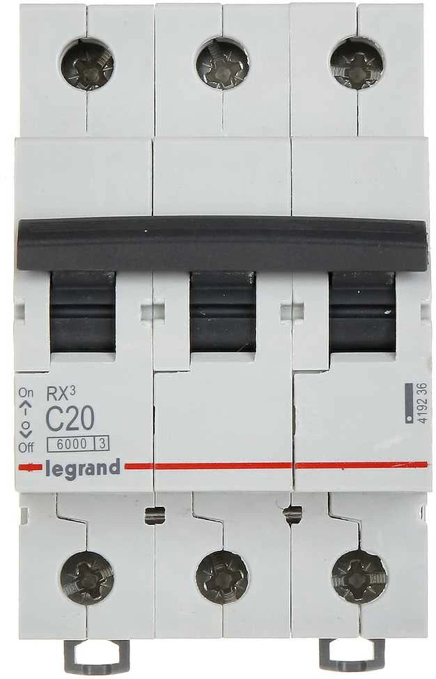 VAROMASIS JUNGIKLIS LE-419236 TRIFAZIS 20 A C TIPAS LEGRAND