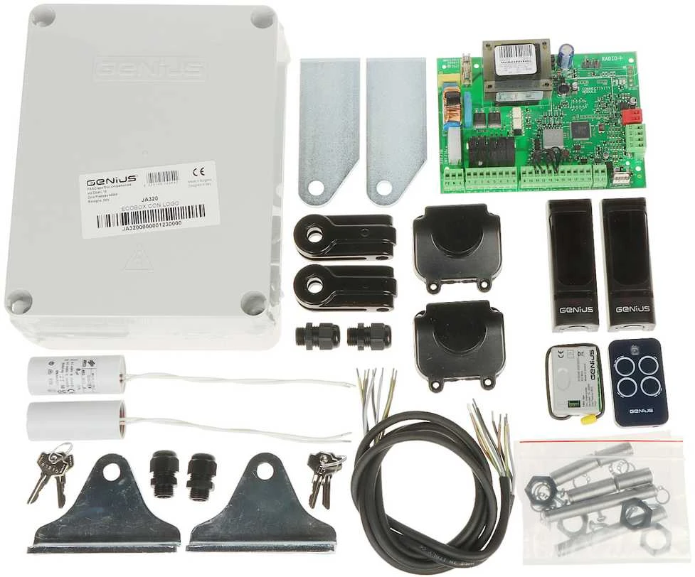 Faac VARSTOMŲ VARTŲ PAVARA GENIUS-MISTRAL-300LS/KIT - DVIVĖRIŲ VARTŲ RINKINYS