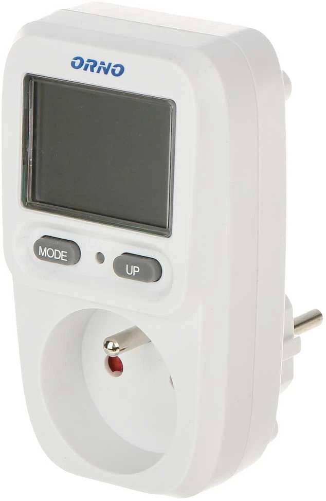 VATMETRAS, ENERGIJOS SU LCD EKRANU SKAIČIUOKLĖ OR-WAT-419 ORNO