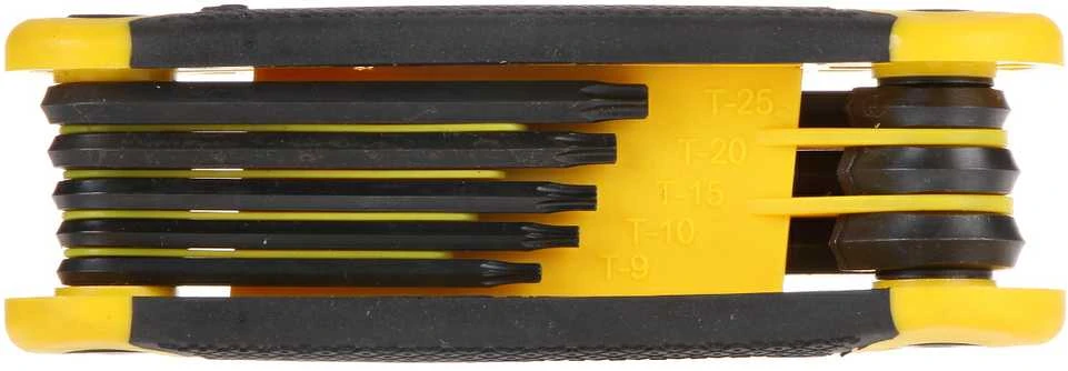 STANLEY KLUCZE TORX 8 elem.SKŁADANE T9-40