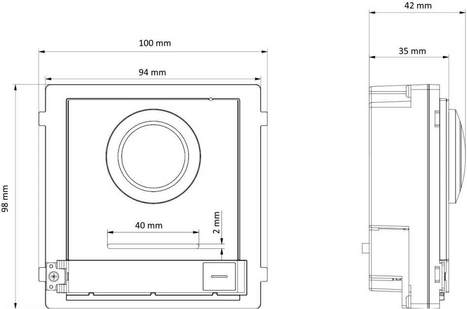 Hikvision DS-KD8003-IME1(B) Main Module