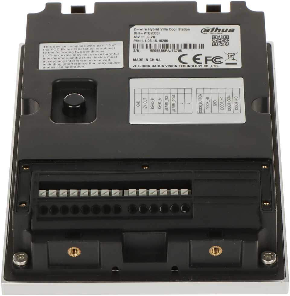 VIDEO DOMOFONO RINKINYS KTX01(S) Wi-Fi / 2-Wire DAHUA
