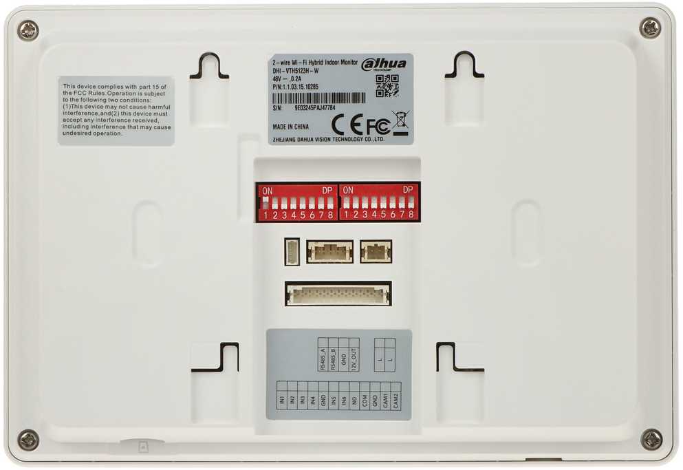 VIDEO DOMOFONO RINKINYS KTX01(S) Wi-Fi / 2-Wire DAHUA