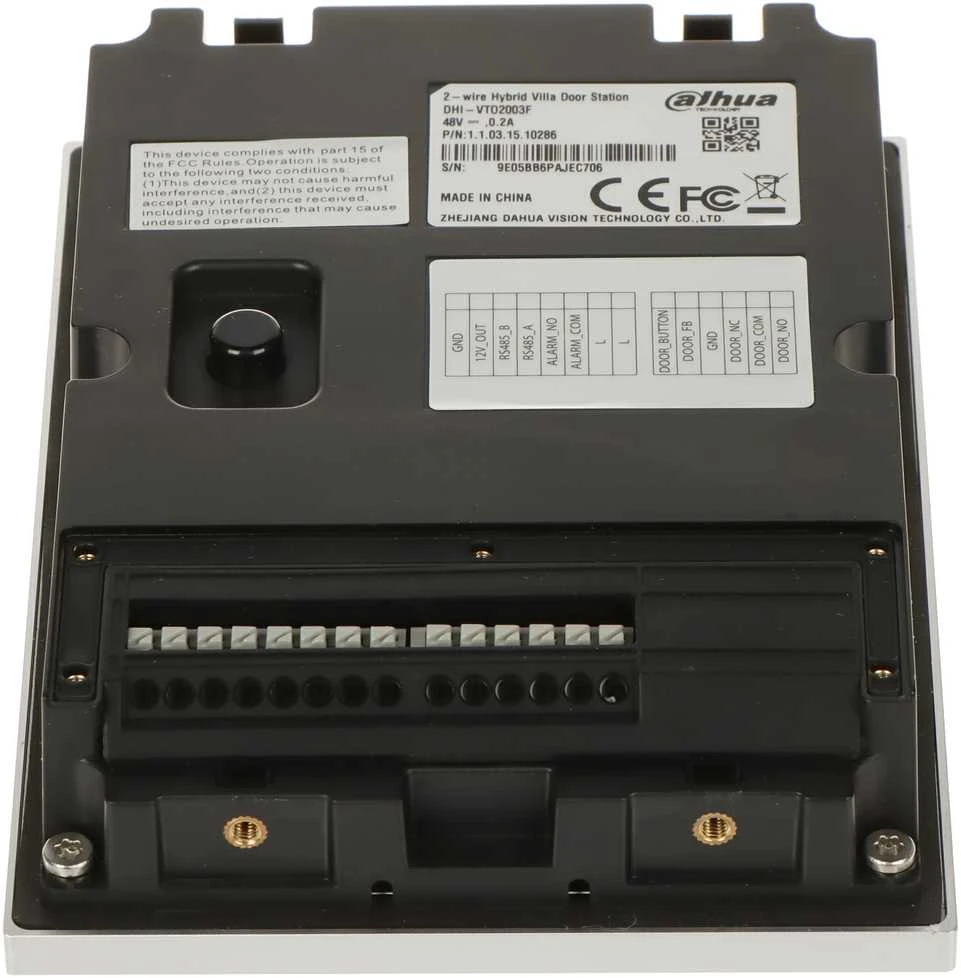 VIDEO DOMOFONO RINKINYS KTX02(S) Wi-Fi / 2-Wire DAHUA