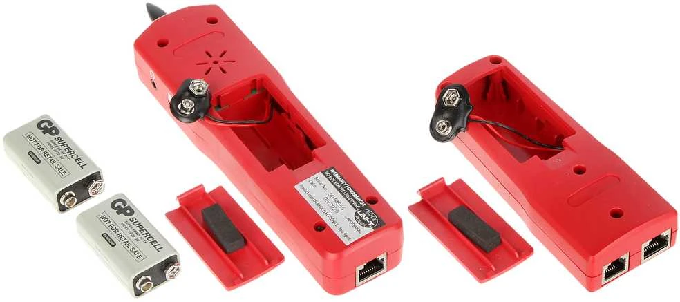 VIELOS PORŲ DETEKTORIUS SU KABELIŲ TESTERIU RJ-45 UT-682 UNI-T