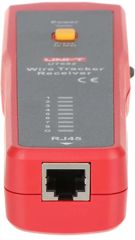 VIELOS PORŲ DETEKTORIUS SU KABELIŲ TESTERIU RJ-45 UT-682 UNI-T