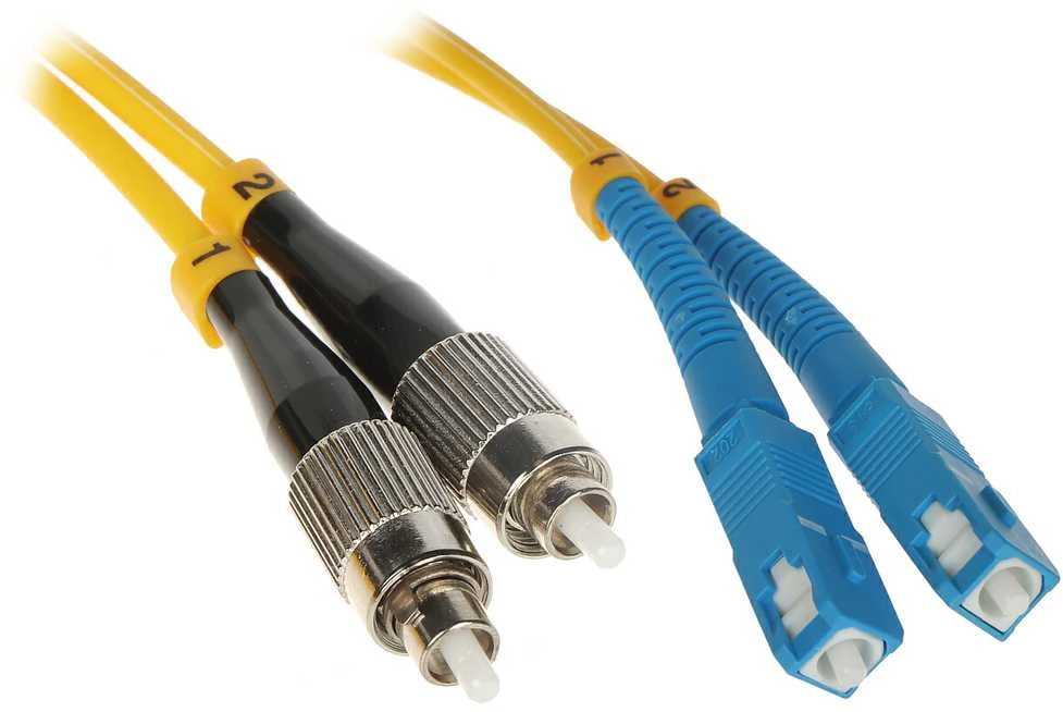 Rbline TST VIENREŽIAUS PATCHCORD PC-2FC/2SC 1 m