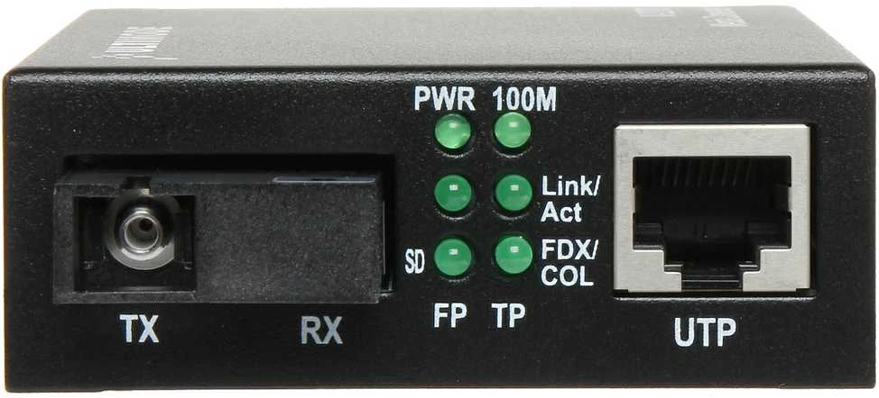 VIENAMODIS MEDIJOS KONVERTERIS, KOMPLEKTAS TXRX M-207M ULTIMODE