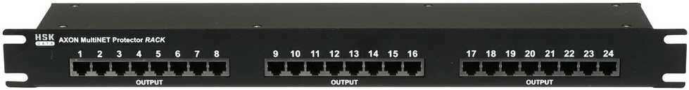 Acar VIRŠĮTAMPIŲ RIBOTUVAS AXON-MULTINET-24 ETHERNET RACK