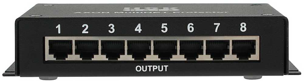 VIRŠĮTAMPIŲ RIBOTUVAS AXON-MULTINET-8 ETHERNET