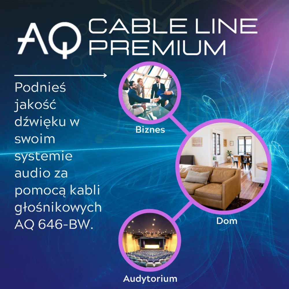 Dviejų laidų Hi-Fi garsiakalbių kabelių rinkinys – AudioQuest SLiP-DB 14/4 Ilgis: 2 x 2,0 m
