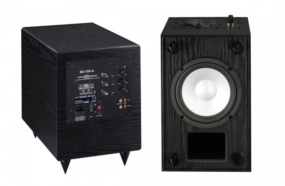 Acoustique Quality TANGO 94 – aktyvus žemųjų dažnių garsiakalbis skirtas namų kinui ir stereo sistemoms