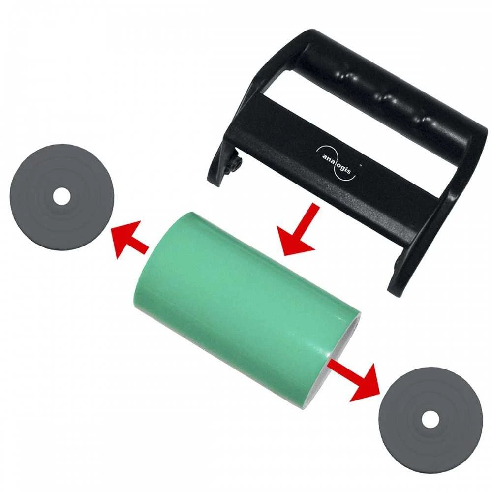 Analogis Silicone Roller vinilinių plokštelių valymui