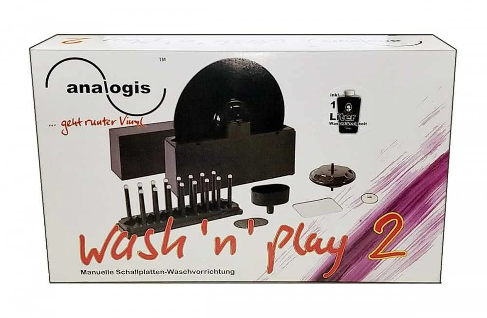 Phono Zubehor Vertrieb Analogis Wash'n'Play 2 – rankinė skalbyklė vinilinėms plokštelėms valyti