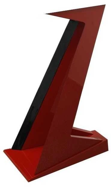 AQ PASSION ORCA - Garsiakalbių stovai. Garsiakalbio stovai ant grindų 69,5 cm raudona / juoda