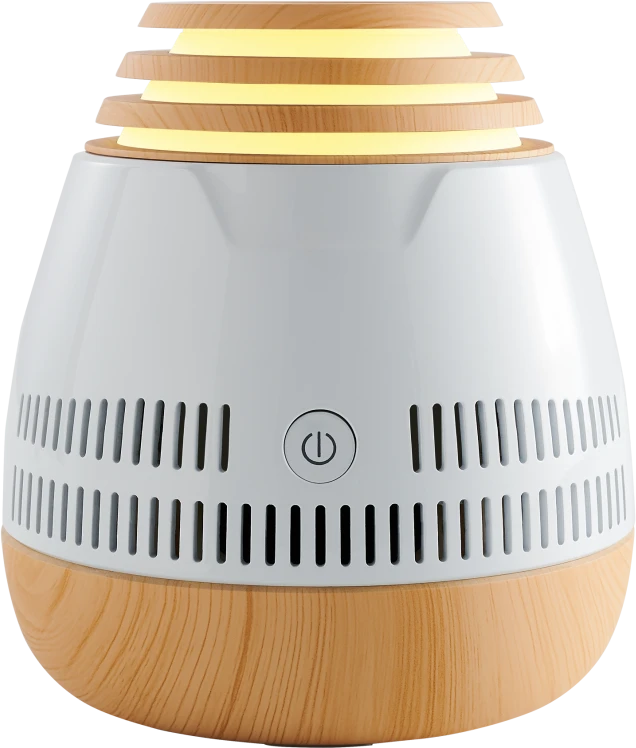 Drėkintuvas AROMASOUND SYMPHONEY Eterinių aliejų difuzorius su belaidžiu Bluetooth garsiakalbiu