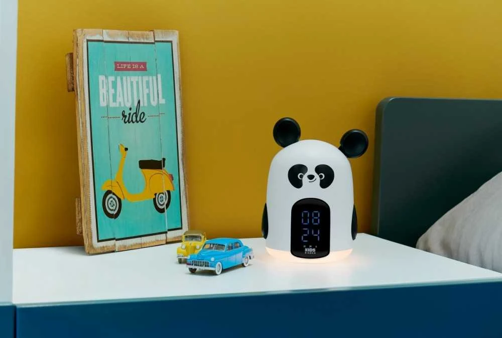 Bigben Kids Žadintuvas - Bigben Vaikų Žadintuvas Su Naktiniu Apšvietimu Ir Trimis Pandos Garsais.
