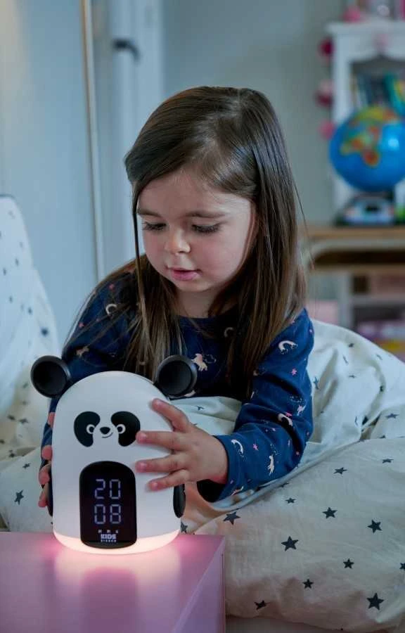 Bigben Kids Žadintuvas - Bigben Vaikų Žadintuvas Su Naktiniu Apšvietimu Ir Trimis Pandos Garsais.