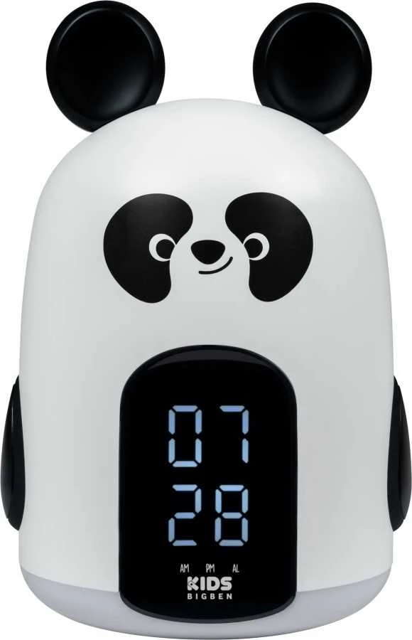 Bigben Kids Žadintuvas - Bigben Vaikų Žadintuvas Su Naktiniu Apšvietimu Ir Trimis Pandos Garsais.