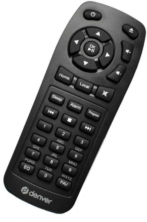 Muzikinis centras stereo Denver MIR-270B su radiem internetowym juoda