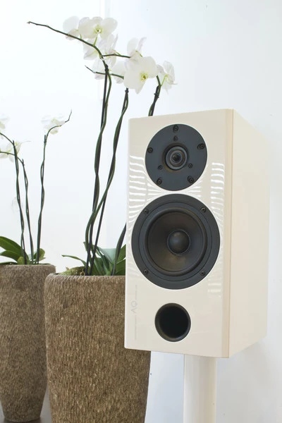 Acoustique Quality PONTOS 9 - Dviejų juostų lentyninė kolonėlė, 120 W galia / Scan-Speak / juodas, blizgus lakas aprašymas - Prekės nuotrauka