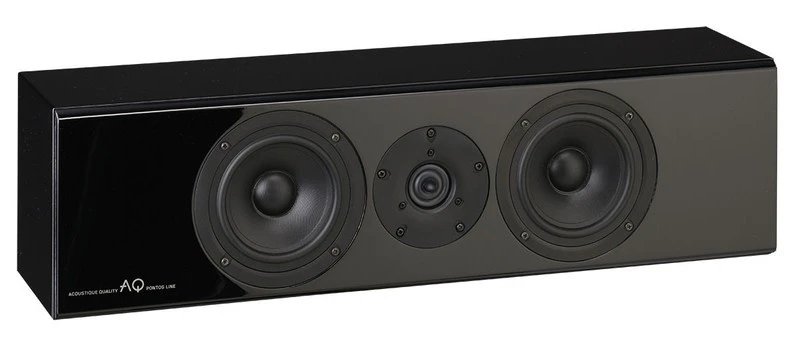 Acoustique Quality PONTOS C 2 juostų 180 W namų kino centrinė kolonėlė / Scan-Speak / labai blizgus baltas lakas aprašymas - Prekės nuotrauka