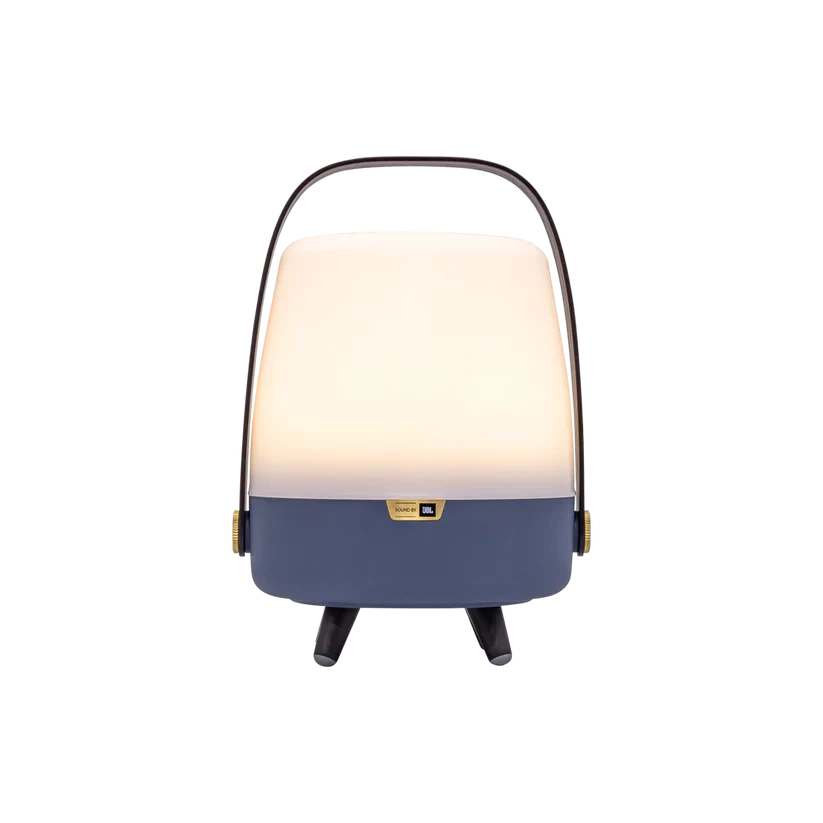 Kooduu - Lite-up Mini LED lempa su įmontuotu Bluetooth garsiakalbiu (JBL garsas), Ocean Mėlyna aprašymas - Prekės nuotrauka
