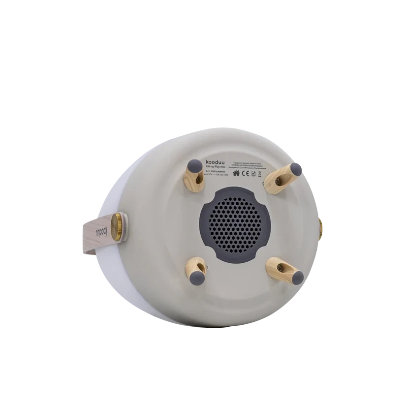 Kooduu - Lite-up Mini LED lempa su įmontuotu Bluetooth garsiakalbiu (JBL garsas), Sand aprašymas - Prekės nuotrauka