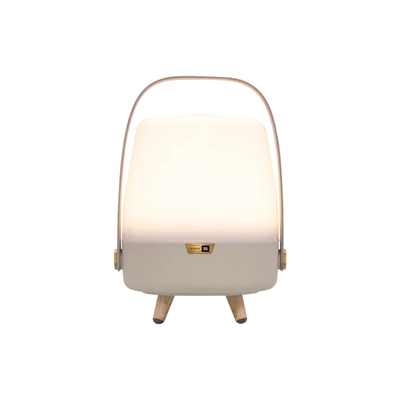 Kooduu - Lite-up Mini LED lempa su įmontuotu Bluetooth garsiakalbiu (JBL garsas), Sand aprašymas - Prekės nuotrauka