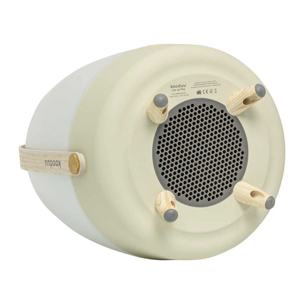Kooduu – Lite-up Play 2.0 LED lempa su įmontuotu Bluetooth garsiakalbiu (JBL garsas), Sand aprašymas - Prekės nuotrauka