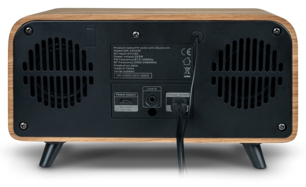 „Thomson RT850BT“ radio „Bluetooth“ ja FM-yhteydellä