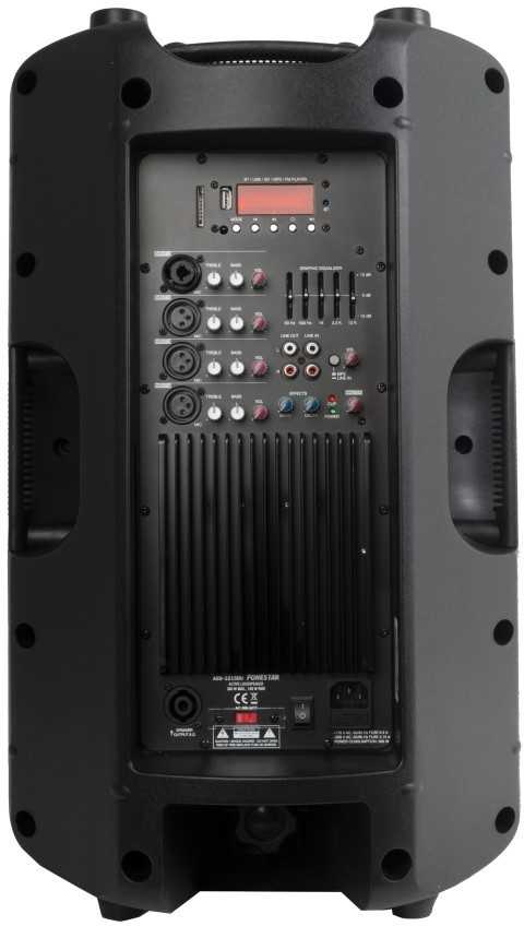 Fonestar ASB-12150U – aktyvus garsiakalbis 180W RMS su USB/SD/FM grotuvu
