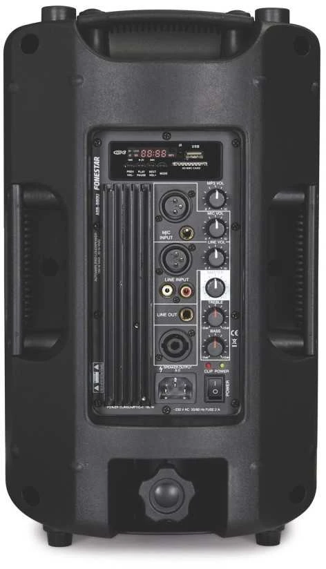 Fonestar ASB-880U - Aktyvus garsiakalbis 80W RMS su USB / SD grotuvu