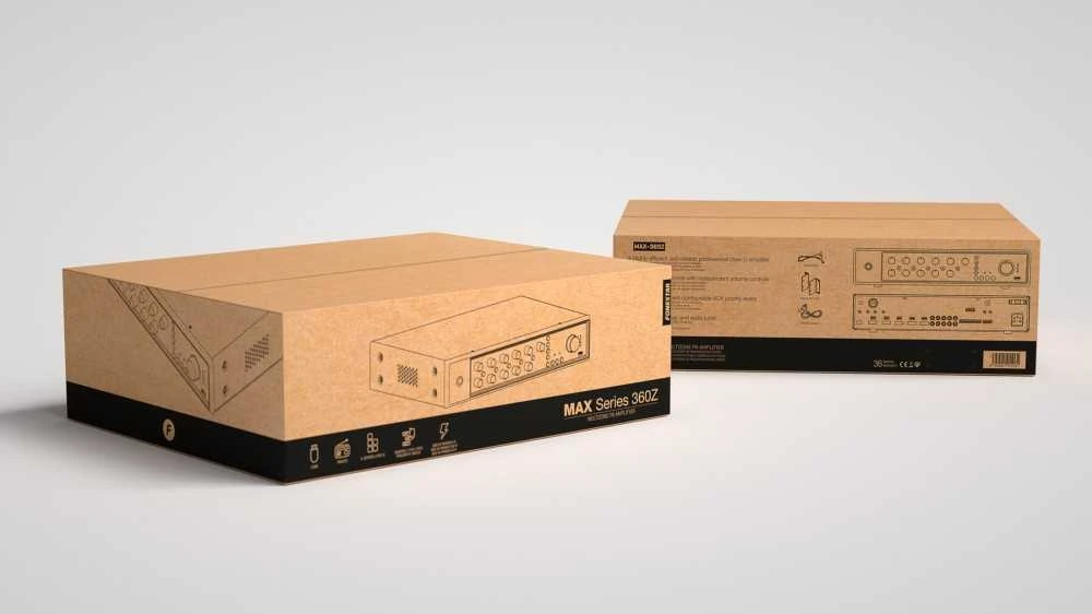 Fonestar MAX-360Z - PA stiprintuvas 100 V, 360 W, 5 zonos