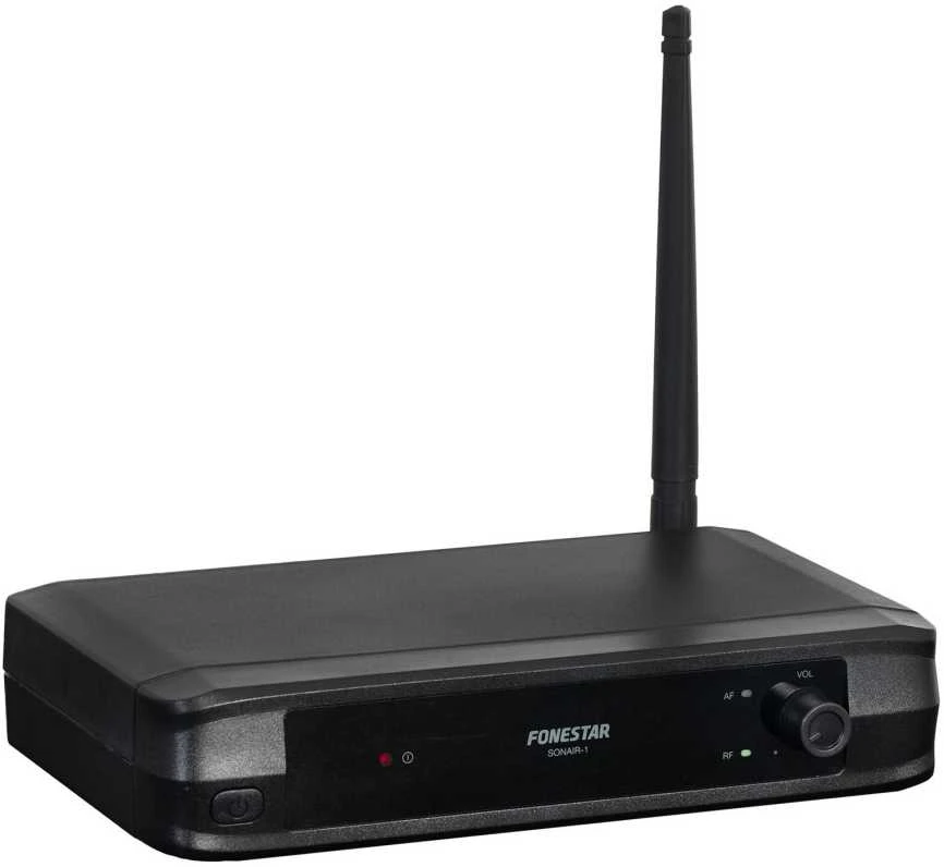 „Fonestar SONAIR-1M“ – nešiojamas belaidis UHF mikrofonas su fiksuotu dažniu