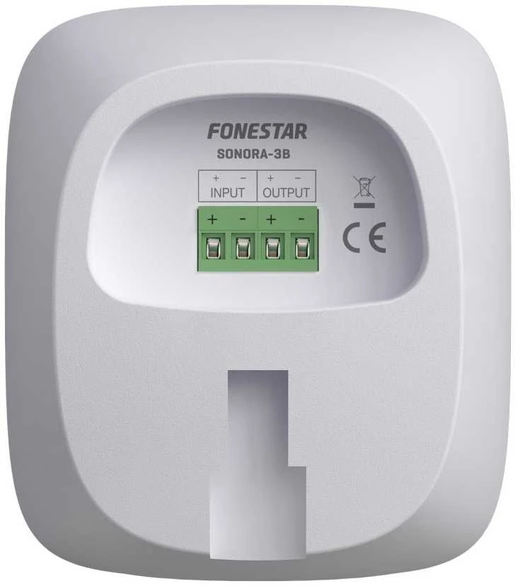 Fonestar SONORA-3B – minimalistinių matmenų sieninis garsiakalbis, 12 W RMS, baltas
