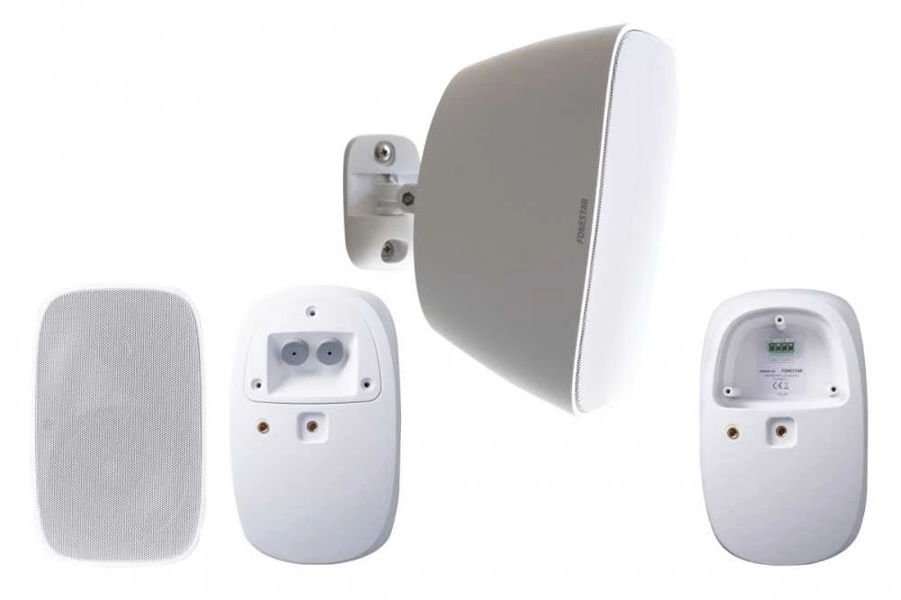 Fonestar SONORA-5B - Neperšlampamas (IP-66) instaliacinis garsiakalbis, baltas